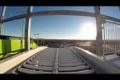 (VIDEO) Le toboggan plus haut que les chutes du Niagara presque prêt.